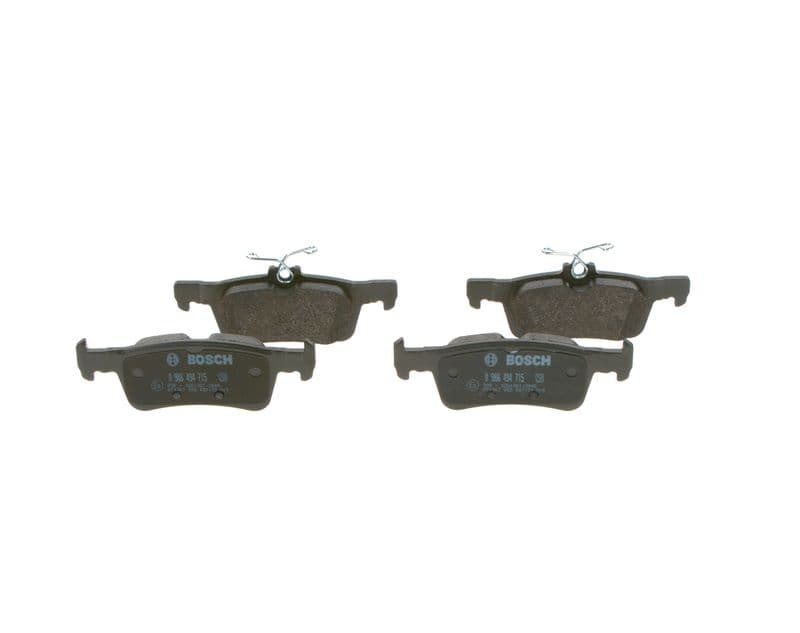 ARKA FREN BALATASI P308 II 1.2 VTİ-1.2 THP-1.6 HDİ-2.0 HDİ 13> (FREN DİSKİ ÇAPI 249mm İÇİN) — Resim