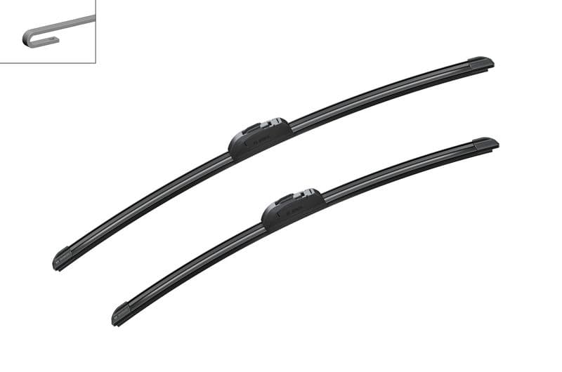 Aerotwin Silecek 60+53cm (Flatblade-muz Tipi) Tran — Resim