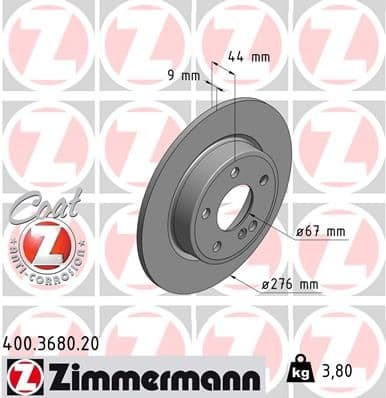 Fren Diski Arka — Resim