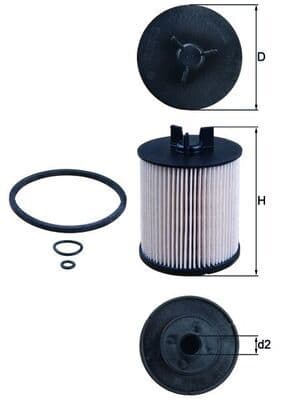Yakıt Filtresi PU819/3X — Resim