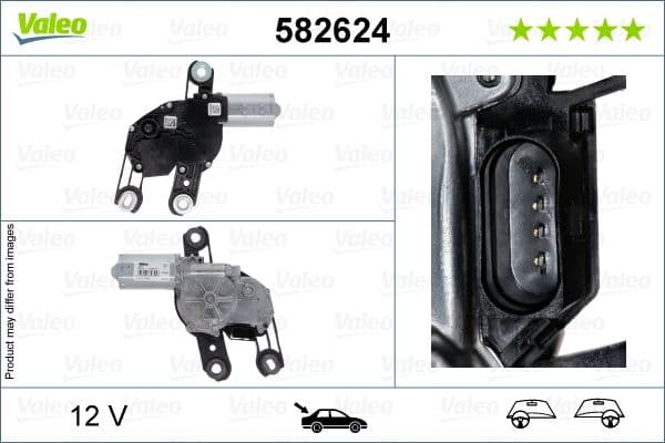 Silecek Motoru (Arka) Volkwagen Multi — Foto