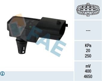 Basinc Sensoru Ducato 2.3JTD 2.8JTD 02> Daily III 01-06 — Resim