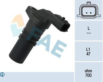 Krank Mili Konum Sensoru K9K Clio IV12> Megane III 08> Juke 10> Micra III 03-10 / W176 12-18 / W246 12-18 / C117 13-18 / Citan 415 12-21 / Vito W447 14 — Resim