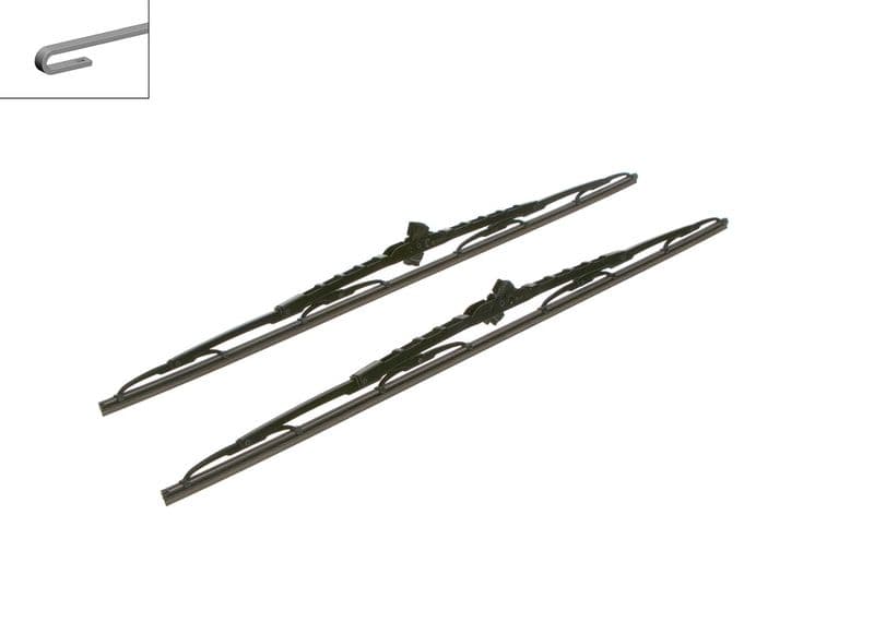 Silecek Süpürgesi Ön Takım Twin 650×650mm — Resim