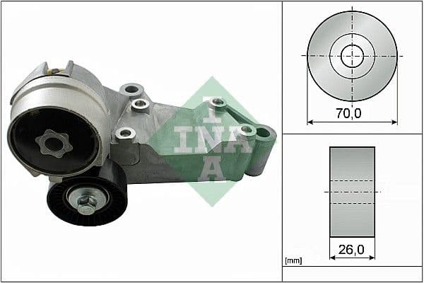 Alternatör Gergi Rulmani (Kütüklü) Connect 02>14 Focus I 98>04 1.8 Tdci — Resim