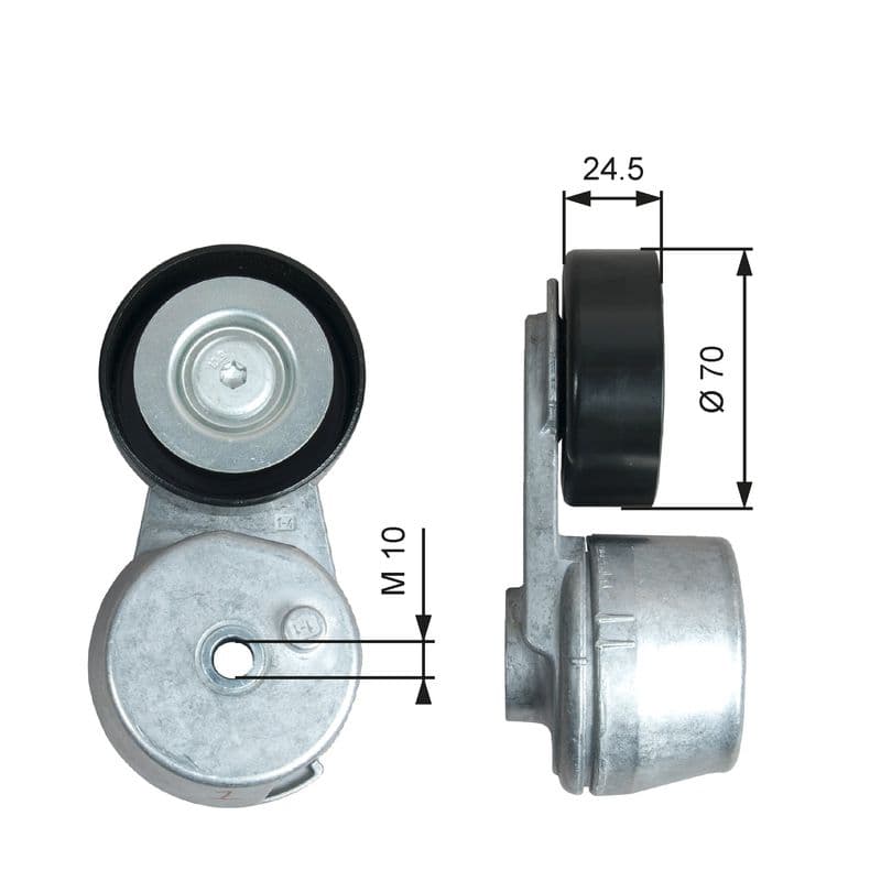 Alternatör Gergi Rulmani (Kütüklü) Astra K 15>22 Corsa E 14>19 Insignia B 17> Mokka 16>20 Adam 14>18 1.0-1.4-1.5 B10XE-XFL-B14XE-B/D14XNT-B/D15SFL — Resim