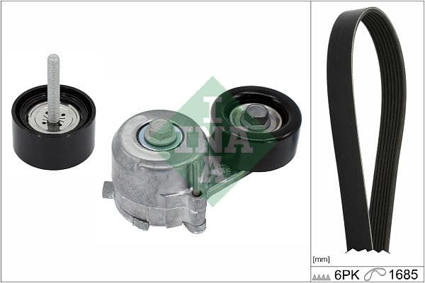 Alternatör Gergi Kiti (6PK1685 Kayiş) Astra J-Astra K-Insignia B-Zafira C 1.6 A16XHT-A-B16SHL-SHT — Resim