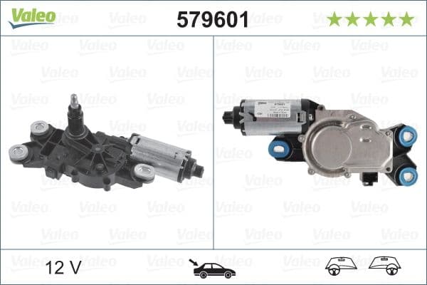 Silecek Motoru (Arka) Volvo V70 III (0710) — Foto