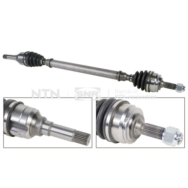 Aks Sağ Komple P207 (Dış Freze: 21, Dış Freze: 22, Boy : 858 Mm, Conta Capi: 48MM) EP3 EP3C DV4C DV4 — Foto