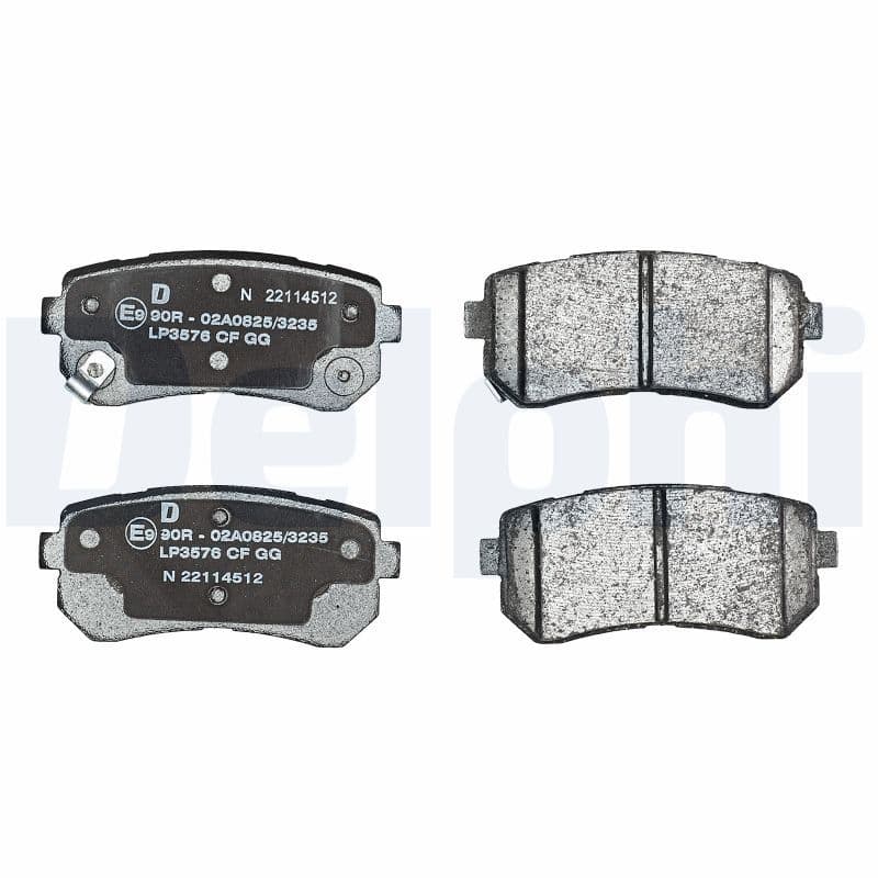 Fren Balatasi Arka (93MM) I20 I30 Accent Picanto 05 — Resim