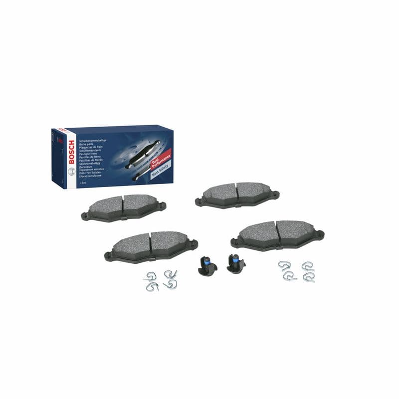 Ön Fren Balatası P206 1.4HDI 1.1 / 1.4 / 1.6 / 1.9 98> P206+ (T3E) 1.4 / 1.6 06>KANGOO 1.9D (Celik Segmanli) — Resim