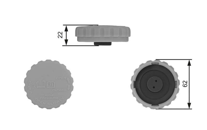 Radyator Kapagi Astra F-G Calibra A Combo 01>CORSA A-B-C Vectra A-B 1.2 1.4 1.6 16V — Resim