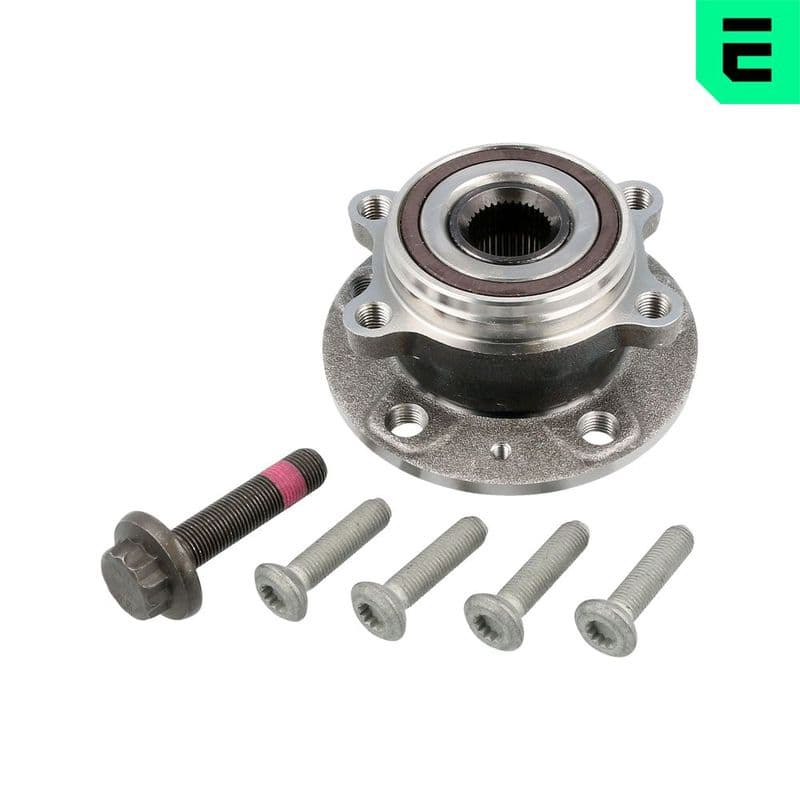 On Teker Poryasi [Rulmanli] Octavia Superb Caddy Eos Golf V VI VII Jetta Scirocco Touran Altea Leon Toledo A1 A3 Q3 Tt 4 Delik Sabitleme — Resim