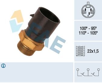 Fan Müşüru Vectra A-Astra F-Corsa B 1.5-1.7-1.8-2.0 C18NZ-17D-15D-15TD-X15TD-C20NE-C20XE — Resim