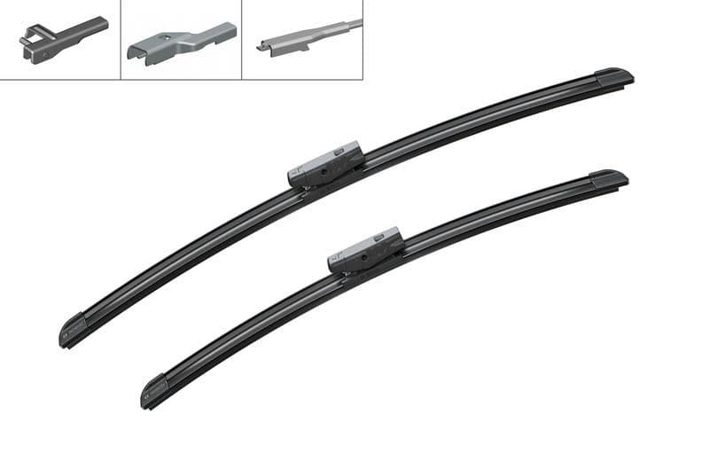 Silecek Supurgesi Takim Aerotwin Multiclip Bora Golf IV Polo Cordoba 98>06 [530 / 450 MM] — Resim