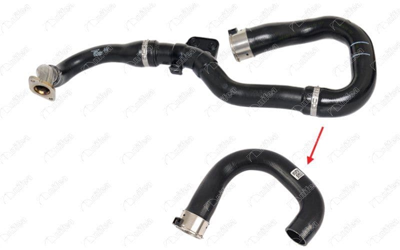 Turbo Giriş (Büyük Parça) Hortumu Opel Corsa D 1.3 Dtj 07 — Foto