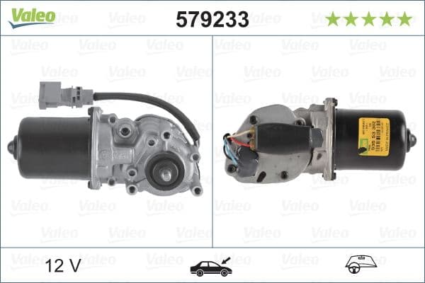 Silecek Motoru Laguna I 12V 95>01 — Foto