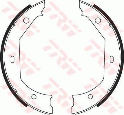 Fren Balatasi Arka (Park Freni) BMW E81 F87 E46 E90 E91 E92 F30 F80 F36 F82 F83 E39 E84 — Resim