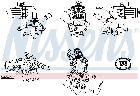 EGR Valfi (Peugeot BOXER III 2.2HDI 11-/CITROEN Jumper 2.2HDI 11- / Ford Transit V362 / V363 / Ranger 2.2TDCI 11-14 / ) — Foto