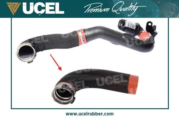 Turbo Hortumu Buyuk Plastik Parca Haric (Renault Master III) — Foto