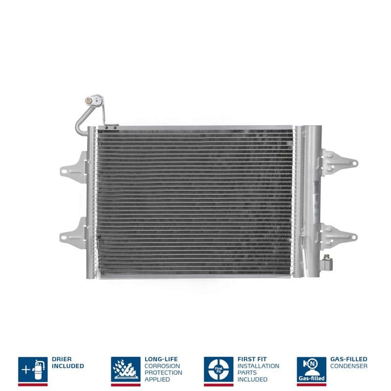 Klima Radyatoru (VW Polo 02-10 Seat Ibiza 02-10 Skoda Fabia 00-14) — Foto