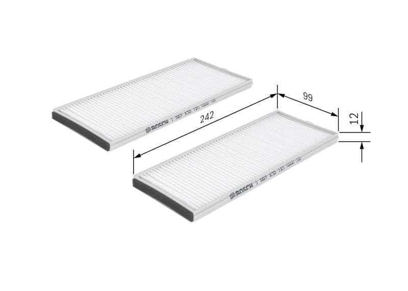 Polen Filtresi Ciftli Accent Admira Getz 1.5 CRDI 03 05 3 Silindir — Resim