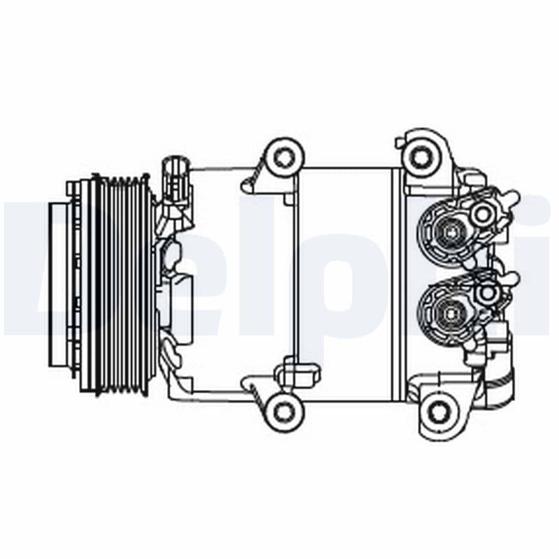 Klima Kompresörü Ford FOCUS-CMAX-FİESTA 11> 1.5-1.6 Tdci — Resim