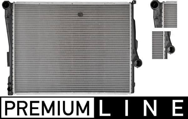 Motor Su Radyatoru BMW M40 M42 M43 N42 N46 M52 M54 M57 E46 E85 Otomatik Sanziman — Resim