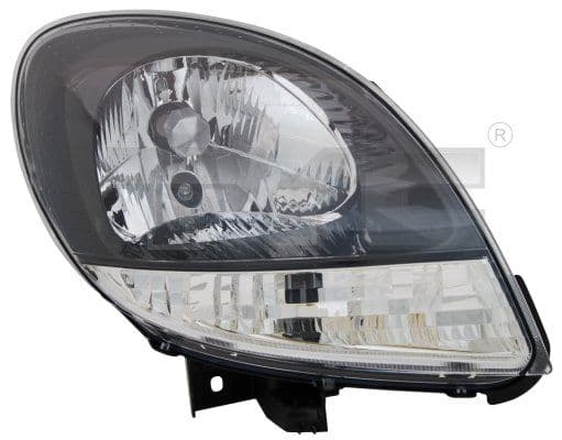 (20-A362-G5-2B) R.kangoo Ön Far El.siyah Beyaz Sin — Resim