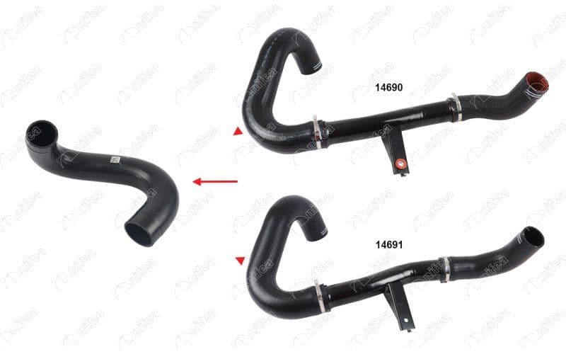 Turbo Borusu Komple Fiat Ducato III 06> 2.3 JTD — Foto