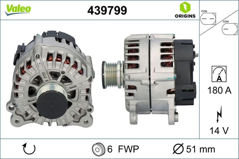 Alternator A4 A5 Q5 2,0 08 — Foto