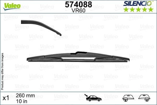 SILECEK SUPURGESI ARKA 260mm MERCEDES B-CLASS W246 11>18 . RENAULT CAPTUR 20> SWF — Foto