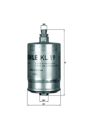 Yakıt Filtresi W124-201 — Resim