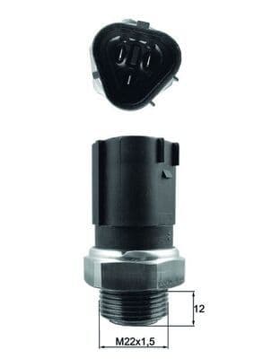 Fan Müşürü 65C Bora-golf Iv-golf V-jetta III — Resim