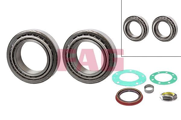 Arka Teker Rulmani (Kiti) Fort Transit V184-V348 01>14 — Resim