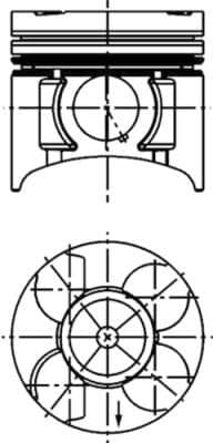 Piston Segman — Foto