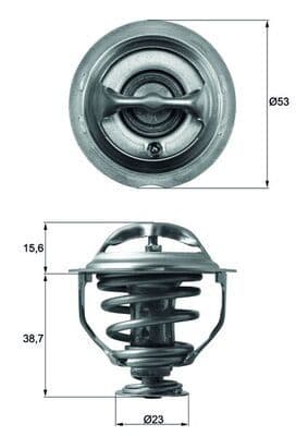 Termostat 95 °C2.0 Tsi — Resim