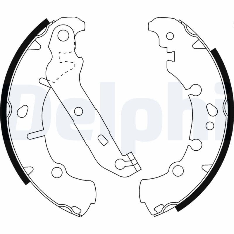 Arka Fren Balatasi Pabuc Fiesta V 1,3 / 1,6 16V / 1,4TDCI 11 / 01> Fusion 1,4 / 1,6 / 1,4 TDCI 08 / 02 — Resim