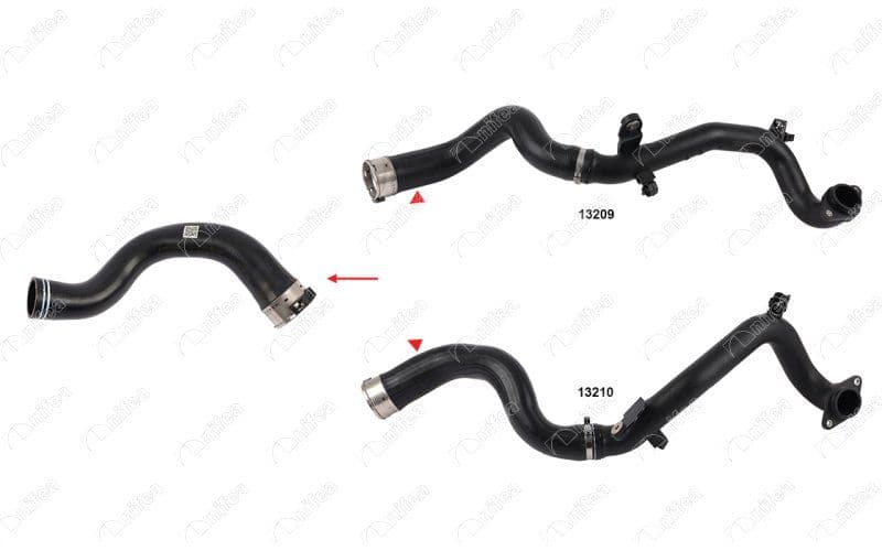Turbo Hortumu Plastik Parça Hariç Fiat Egea 16> 1.3D Mtj — Foto