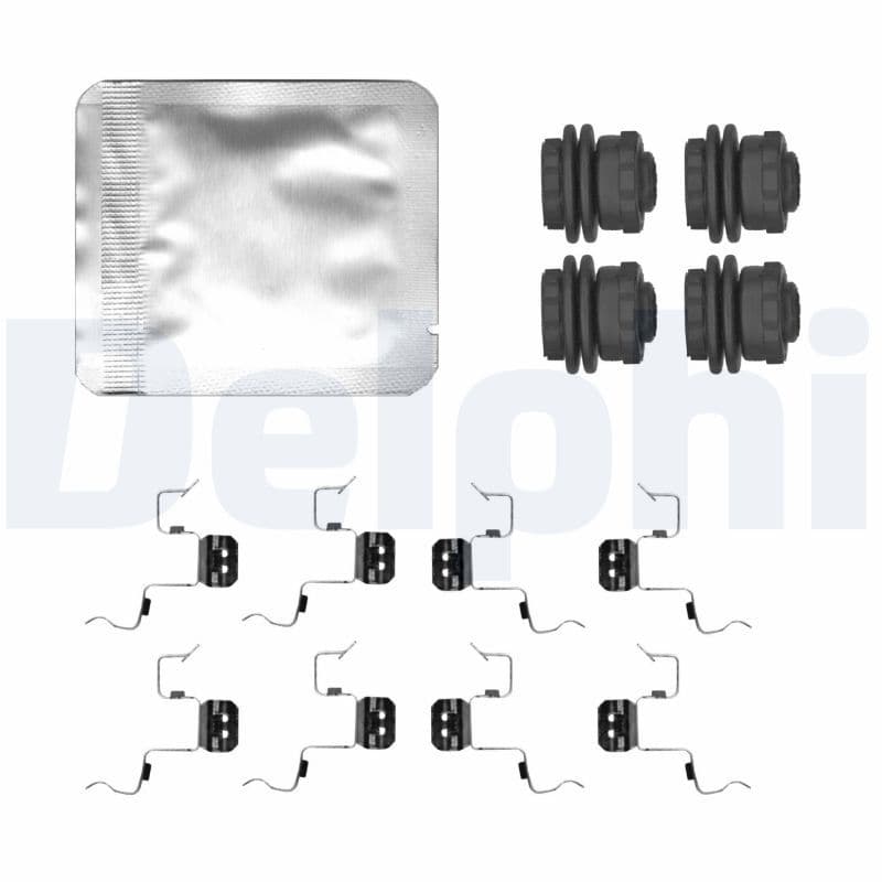 Fren Balata Montaj Takimi Corsa F-P208-P2008 19> DS3 18> C4 20 — Resim