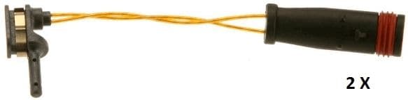 Fren Balata Fisi (2'LI Paket) W211 02>08 S211 03>09 W212 09>15 W245 05>11 W204 07>14 — Resim