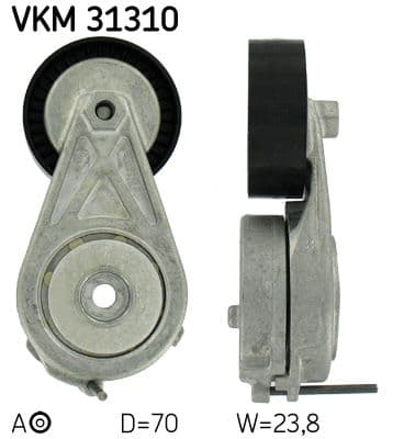 Gergi Rulmani Vkm 31310 — Foto