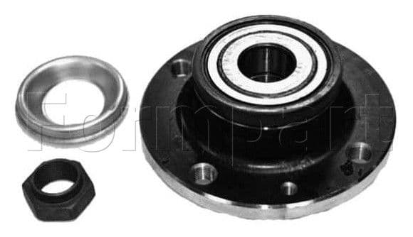 Arka Teker Poryasi Rulmanli C2 C3 C3 II C3 Pluriel 1007 Absli 48 Dis Olcu D.c 129MM. I C 25MM. G 59 — Foto