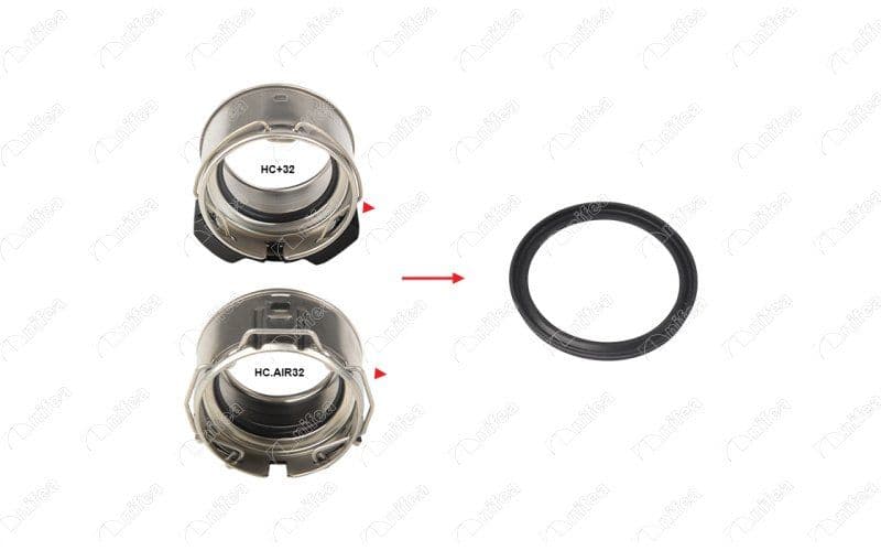 Turbo Hortum Contasi Duster-Lodgy-Logan II-Sandero II-Clio IV1.5 DCI Megane III-Scenic III 1.4 16V — Foto