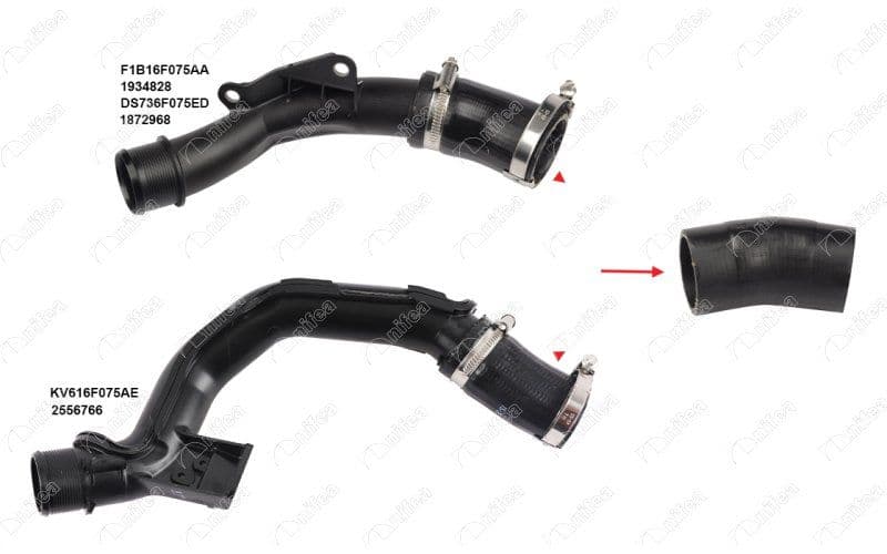 Hortum Ford Mondeo 14> 1.5 Tdci (Intercooler Cikis Manifolda Giris ) — Foto