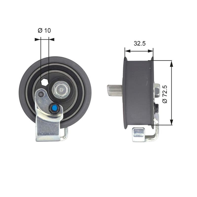 Eksantrik Gergi Rulmani Passat (96-05)-A4 (96-01)-A6 (97-05) 1.8-1.8T — Resim
