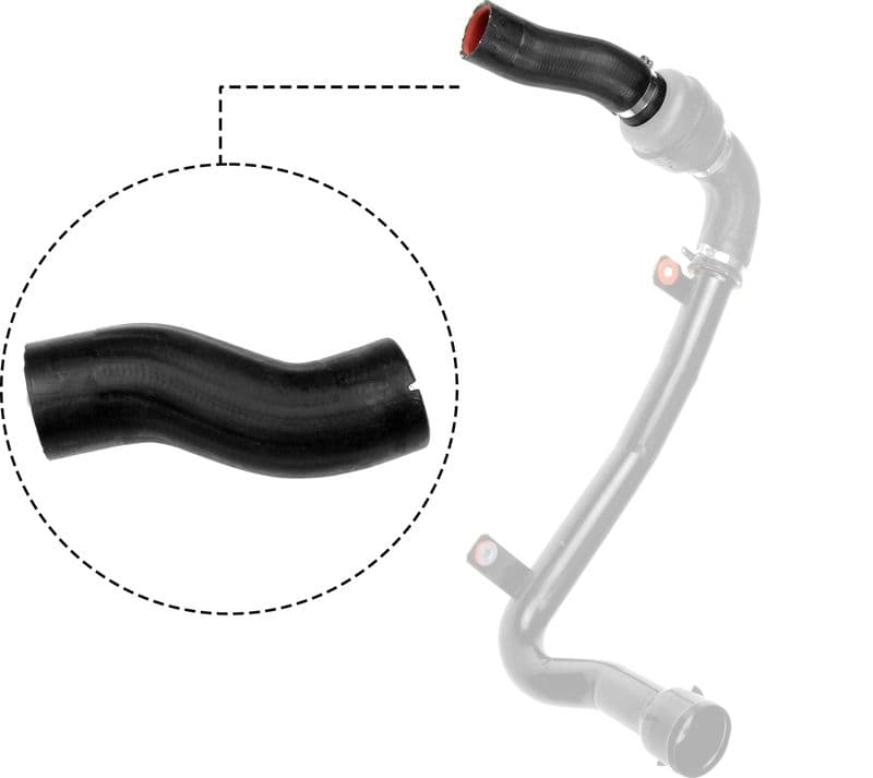 Turbo Hortumu (Uçtaki) Peugeot BOXER IV-Citroen Jumper IV 2.0 HDI (Metal Boru Hariç) — Resim