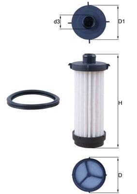 Otomatik Sanziman Yag Sogutucu Filtresi Mercedes W176 W177 W246 W247 C117 C118 H247 X247 X156 — Resim