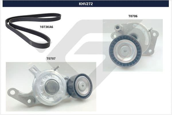 Alternatör Gergi Kiti (6PK1073) Grandland-vivaro — Resim