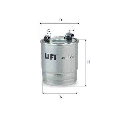 Yakit Filtresi Mercedes OM642 OM651 W461 B906 — Foto